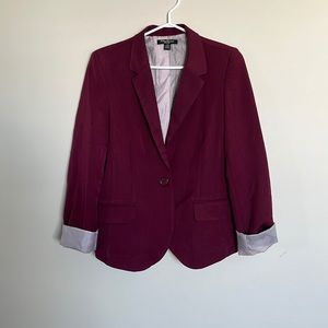 2/$30 Streetwear society maroon blazer